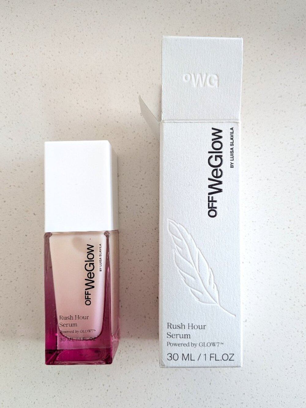 New in Box OFF WE GLOW Rush Hour Serum for Sensitive Skin